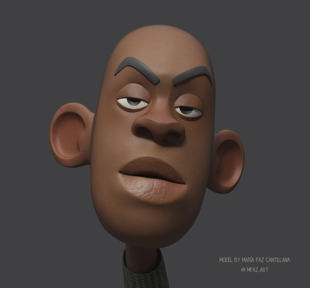 Model Close up