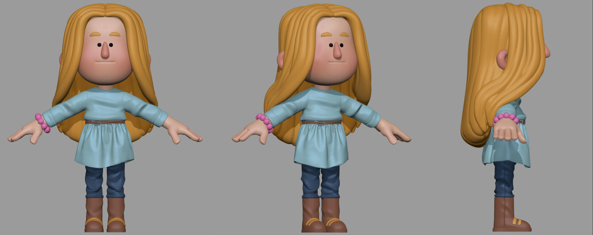 Character turnaround