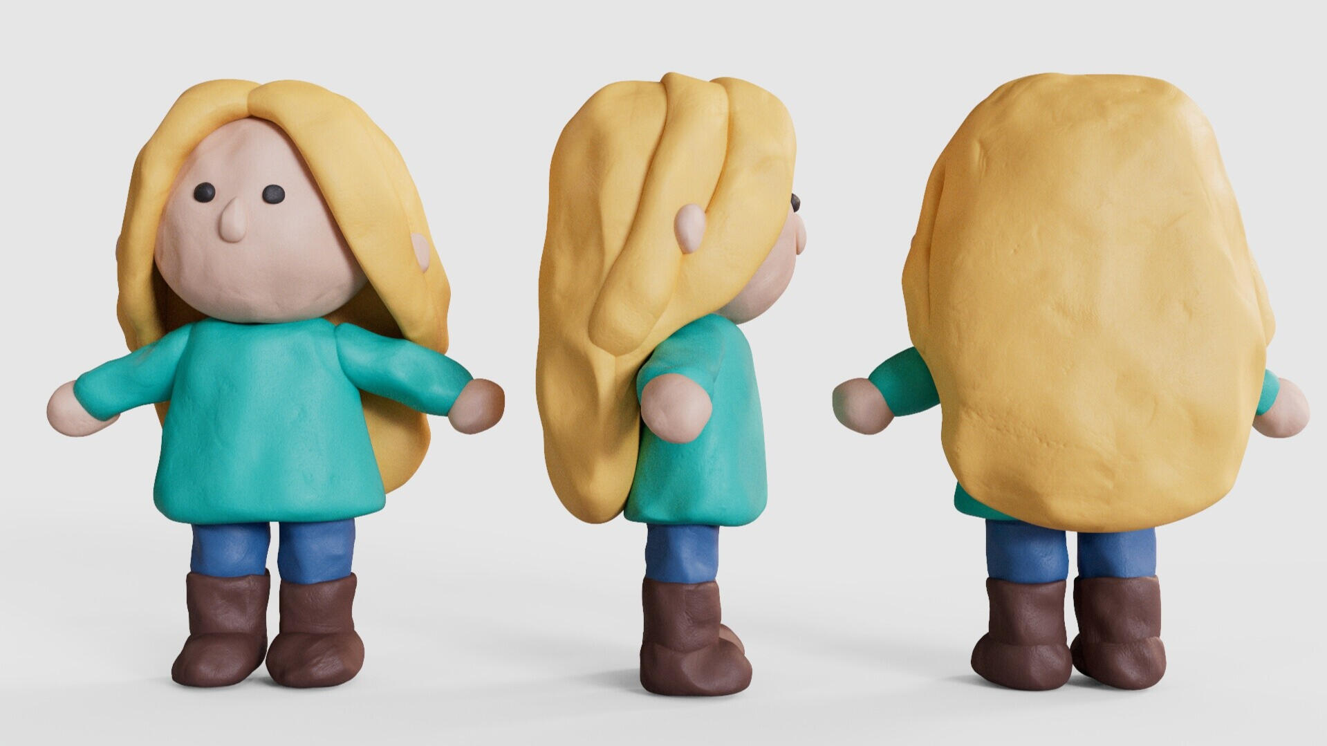 Clay-like Model